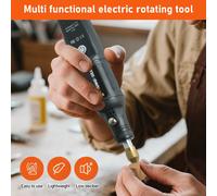 Herramienta Rotatoria Inalámbrica TUNGFULL, Mini Taladro Eléctrico de 3.7V con Alimentación USB, Herramienta Rotatoria para Trabajar la Madera, Grabar Joyas, Metal y Vidrio only drill