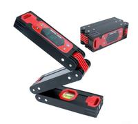 Herramienta transportadora digital profesional, medidor de ángulo magnético para montaje de sierra ingletadora y metalurgia, LCD de alta visibilidad de 15 cm
