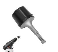 Herramienta vibradora para radiador, Martillo de goma vibratorio | Martillo perforador de goma con vástago | Martillo eléctrico de goma de alta dureza para colocar azulejos, manual para el hogar, cons