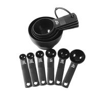 Herramientas de - Cucharas medidoras, tazas, kit de medición de 10 piezas, conjunto compacto y portátil para un diseño preciso, excelente y duradero, accesorio de cocina necesario,