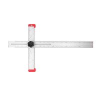 Herramientas de Medición Cuadradas en T Ajustables para Carpintería, Regla de Precisión para Dibujo de Líneas de Madera y Construcción Universal, Kit de Escuadra de Medida Profesional
