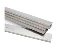 Herramientas de torneado de acero de alta velocidad L = 300mm, herramienta de torno CNC, barra de corte cuadrada blanca HSS, espesor de 1-10mm de ancho, 6-200mm(8x150x300mm)