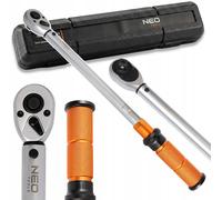 Neo Tools - Llave dinamométrica 1/2" - Precisión ±3% - Trinquete 45 dientes - CrV