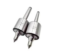 Herramientas para torno MT1 MT2 MT3 nuevo tipo de máquina herramienta dedal giratorio centro punta torno móvil centro cortador de cono fresadora rotativa(Long nose,MT1)