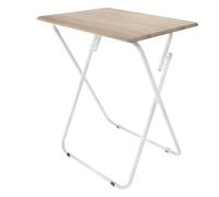 HERSIG - Mesas Auxiliares Plegables - Mesa Plegable Acre 70x50x71 CM - Mesa Jardin Exterior - Mesas Plegables Portatiles Resistentes - Ideal para Camping, Picnic, Comidas, Trabajo, Fácil de Guardar