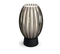 Herstal Lámpara de mesa S 18.5 cm Negro-ahumado