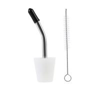 Hervidor de agua Pour-Over-Adapter,Accesorios para teteras Pico - 1,5-1,8 cm de diámetro, boquilla cónica reutilizable con cepillo de limpieza para chocolate caliente, bebidas, hogar,