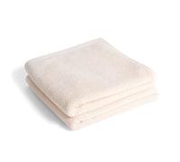 herzbach home - Colección Spa - Juego de toallas de mano 50 x 100 cm 100% algodón (crema)