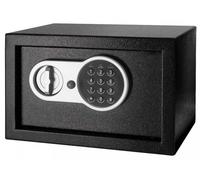 Herzberg Home & Living Herzberg Hg-03855: Caja fuerte de acero digital con doble cierre de seguridad - 20 x 31 x 20 cm