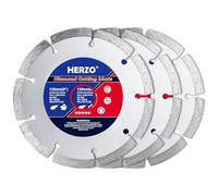 HERZO Disco Diamantado para Hormigon 125 mm Disco Diamante UNIVERSAL para corte de hormigón, piedra, ladrillo