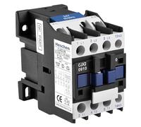 Heschen Contactor de CA, CJX2-0910, 24V 50/60Hz Bobina, 3P, 3 polos, normalmente abierto, Ie 9A Ue 380V