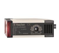 Heschen E3JK - Interruptor de sensor fotoeléctrico de 4 m CC 12-24 V NC | Mecanismo de relé E3JK-R4M2, circuito combinado con panel reflector, abridor de puerta de garaje comercial