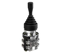 Heschen Monolever HKA1-41Z04 - Interruptor de palanca de mando, 4 posiciones, tipo momentáneo, 4NO, AC380V 15Amp