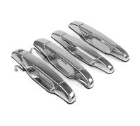 HETEVSCCK Para Cadillac Para Escalade EXT ESV Manilla Exterior Cromada Para Puerta 4 Piezas Juego Delantero Y Trasero De Repuesto(4 pcs silver)