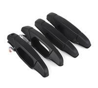 HETEVSCCK Para Cadillac Para Escalade EXT ESV Manilla Exterior Cromada Para Puerta 4 Piezas Juego Delantero Y Trasero De Repuesto(4 pcs black)