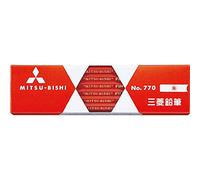 Hexagonal pencil 770 K770 through Mitsubishi Pencil Co., Ltd. Zhu (japan import)