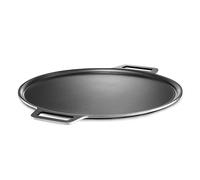 HexClad Charola para Pizza Hybrid Antiadherente para Pizzas y Panes Planos de hasta 35 cm, Apta para Lavavajillas, Barbacoa y Horno hasta 480°C