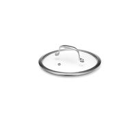 HexClad Tapa de Vidrio Templado de 20 cm, Diseñada para Utensilios de Cocina Híbridos HexClad, con Ventilación de Vapor, Apta para Lavavajillas