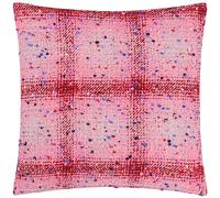 Heya Home Funda de cojín de Jacquard a Cuadros Connie