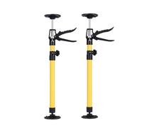 HEYOUTH 2x Puntales Extensibles,Puntales de Obra Soporte Ajustable 115-290cm,Puntales Telescopicos,Techo Tensor,Para posicionar, agarrar y fijar planchas de placas de yes,Carga 40KG (Round 115-290cm)