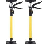HEYOUTH 2x Puntales Extensibles,Puntales de Obra Soporte Ajustable 50-115cm,Puntales Telescopicos,Techo Tensor,Para posicionar, agarrar y fijar planchas de placas de yes,Carga 40KG