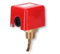 HFS-15/20 - Interruptor de flujo de paleta sensor de carcasa ABS, precisión ±1%, 0-100 °C, para control de calidad del agua en HVAC, minería y automoción (HFS-15)