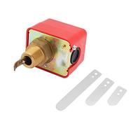 HFS - Interruptor de flujo con paleta automático SPDT 20, sensor de flujo para agua, aceite y líquidos, interruptor de control de caudal ajustable con microinterruptor de 15 A y