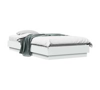 HFXHIJXQ Estructura de cama de suelo, 80 x 200 cm, de madera | Cama individual compacta para dormitorio y habitación de invitados. Somier de láminas estable que garantiza una alta
