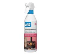 HG Aerosol Limpiador para Cristales de Estufa para Hornos y Chimeneas, Elimina Hollín, Grasa y Alquitrán - 500 ml