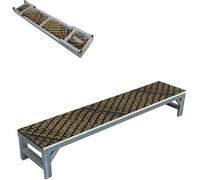 HGOuhK Plataforma de escenario portátil, plataforma actuación pequeña, escalones coro for eventos, escalón un solo nivel for fotografías grupales(30cm(11 3/4"))
