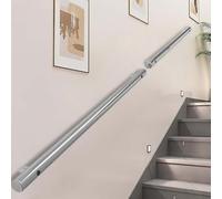 HGOuhK Riel de Barra Agarre for Escaleras - Manija Seguridad pasamanos Acero Inoxidable for escaleras Interiores/Exteriores Barandilla para reposapiés de Barra(4ft/120cm)