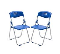 HGTRH Silla Oficina Plegable, Silla Plegable Escritorio Blue C | Diseño Ergonómico Asiento Antideslizante con Acabado Mate Bandeja de Escritura Extragrande Alta Capacidad de Carga