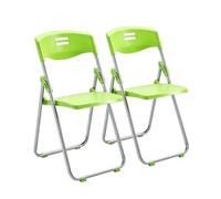 HGTRH Silla Oficina Plegable, Silla Plegable Escritorio Green C | Diseño Ergonómico Asiento Antideslizante con Acabado Mate Bandeja de Escritura Extragrande Alta Capacidad de Carga
