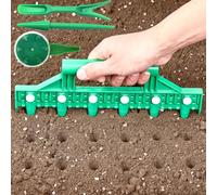 HH-LIFE con calibración plantación de Semillas dispensador de Semillas soviéticas para Plantas de jardín (Verde)