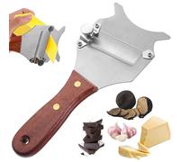 HhBdy Trüffelhobel, Profi Käsehobel Trüffelhobel aus Edelstahl verstellbare Gourmethobel Set Edelstahl Käsemesser Käsehobel Trüffel Käsehobel Edelstahl Käsemesser (Pingkou)