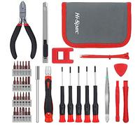 Hi-Spec Kit de Destornilladores de Precisión para Consolas y Electrónica | 38 piezas de acero Cr-V, con alicates y puntas variadas para reparar móviles, portátiles y tablets