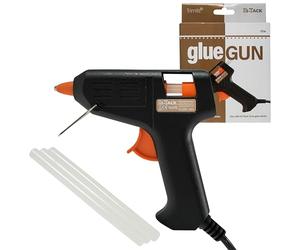 HI-TACK Pistola de fusión de pegamento caliente, punta fina, calor rápido, alta temperatura, bricolaje, arte, manualidades, reparaciones, tarjetas, 10 W
