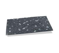 Hidalgo felpudo gris goma 45 x 75 cm 75 x 45 cm piedras - marca ean: 8