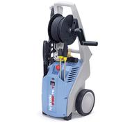 Hidrolimpiadora eléctrica kranzle k 2160 tst 3200w 140 bares de presión con enrollador de manguera y ruedas