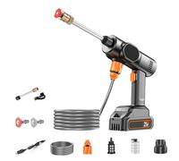 Hidrolimpiadora Sin Cable Limpiador De Polvo Inalámbrico 21V | Limpieza de Jardín Para Coche Entrada Casa Terraza Patio Industrial Comercial y Exterior