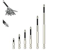 High-Magnetic Screwdriver Drill Bit Set, Strong Magnetic Durability Screwdriver Drill Bit Set, Anti-Slip Electric Precision Screwdriver Set, Universal 25/50/65/70/75/90/100/120/150mm Drill Bit (Set A)