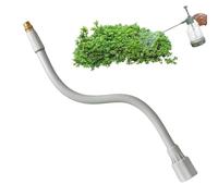 High Pressure Sprayer Nozzle 30cm Bent Extension Wand For Garden Watering | Flexible Angled Spray Rod With Fine Mist Nozzle For Reaching Hanging Plants And Tight Spaces. Fits Most Standard Pressure