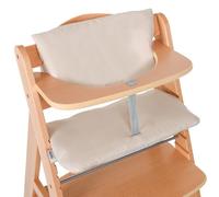 Highchair Pad Deluxe Funda Trona hauck - Cojín para Trona de Madera Evolutiva Alpha Plus Beta Plus y Arketa - Cojin de 2 Piezas Suave para Tronas Evolutivas - Color