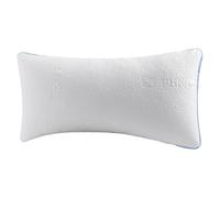Hiimgo Almohada de 40 x 80 cm (1 unidad), almohada de espuma viscoelástica, almohada para dormir regulable en altura, almohada lavable con relleno ajustable, con cremallera