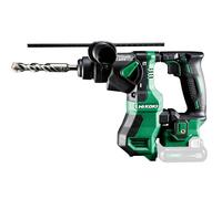 HiKOKI Akku-Bohrhammer DH12DD (12V, Li-Ion, 1.2J, Brushless, Elektronisches Tiefenbohrmanagement, inkl. 2x 2.0 Ah Akku und Ladegerät)