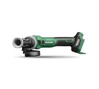 HiKOKI Amoladora Angular G1813DE, Radial 18V, 125mm, Motor Brushless | Herramienta de desbaste y corte M14, interruptor lateral, con mango antivibración, sin batería ni cargador
