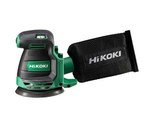 HiKOKI - Amoladora excéntrica AKU 18V 125 mm, sin batería ni cargador SV1813DAW2Z
