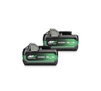 Batería HiKOKI Multi Volt 2X BSL36A18X (batería 18V 5,0 Ah / 36V 2,5 Ah, Li-Ion, indicador LED de Nivel de Carga de 4 etapas)