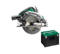 HiKOKI C3607DBW2Z Sierra circular inalámbrica sin escobillas de 36 V de 190 mm con profundidad de corte de 64,5 mm, cuerpo solo en caso
