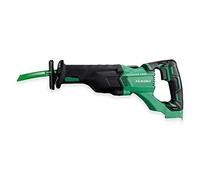 HiKOKI CR18DBLW4Z Sierra de Sable a Batería, 18V, Motor Brushless | Sierra recíproca con carrera de 32 mm, corte en madera 120 mm y metal 19 mm, sin batería ni cargador